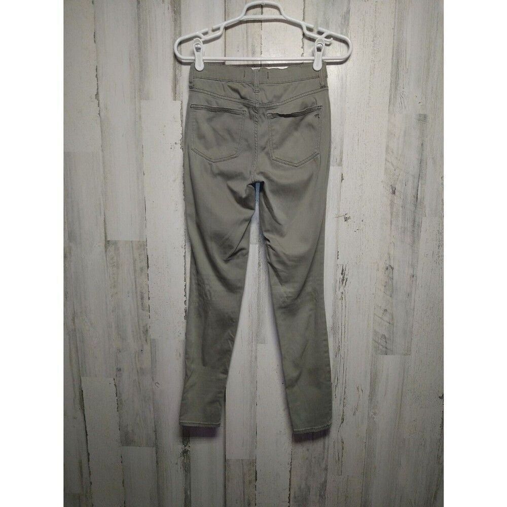 Madewell Women's High Riser Skinny Jeans Grey Green Size 24